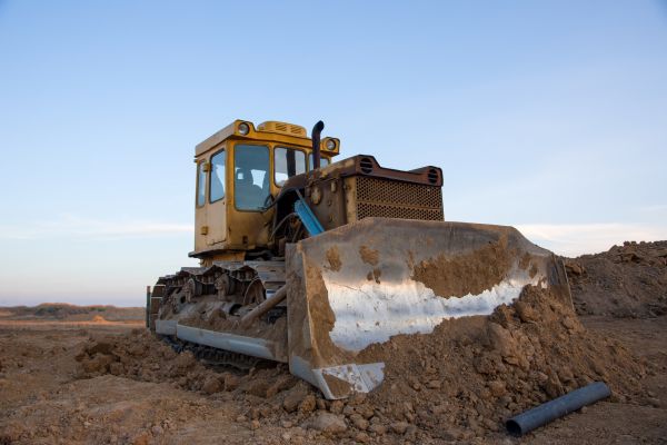 Bulldozer Land Grading in Chippewa Falls