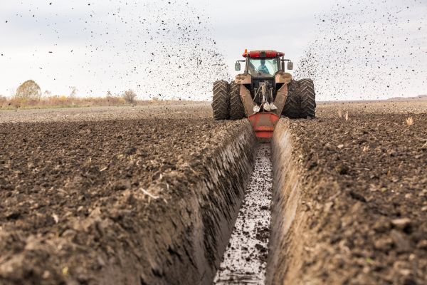 Drainage Digging in Chippewa Falls