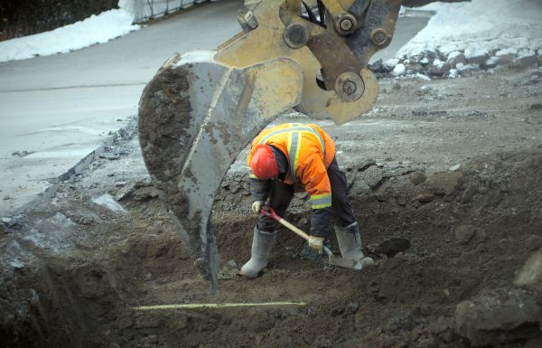 Drain Excavation in Chippewa Falls