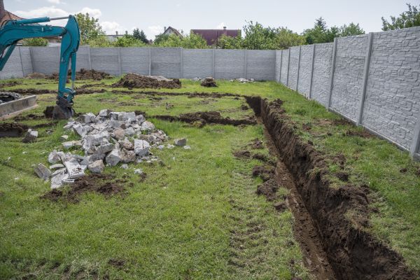 Footer Trenching in Chippewa Falls