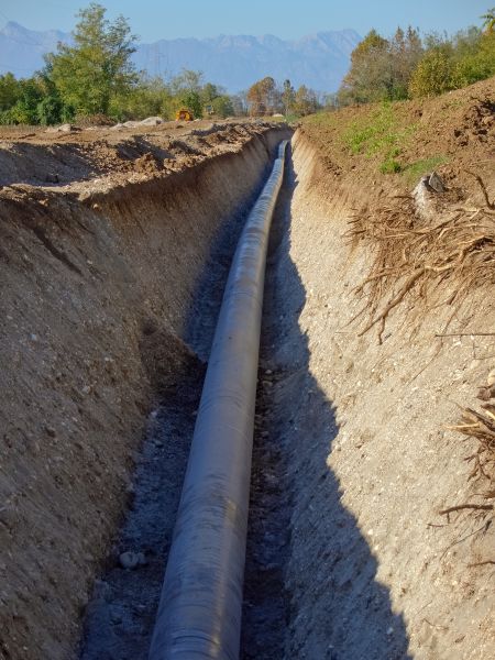 Gas Pipe Trenching in Chippewa Falls