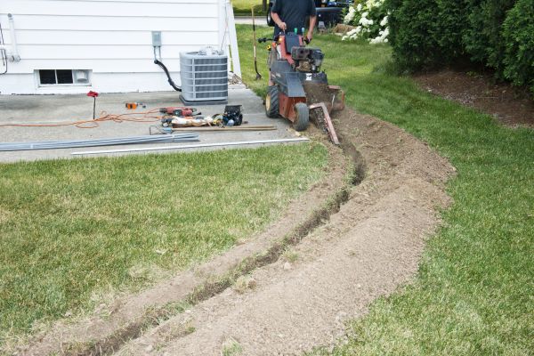 Electrical Trenching Service in Chippewa Falls